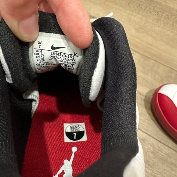 Nike Air Jordan 12 Low Golf  Cherry Shoe New Men’s 7  White And Red main image 7
